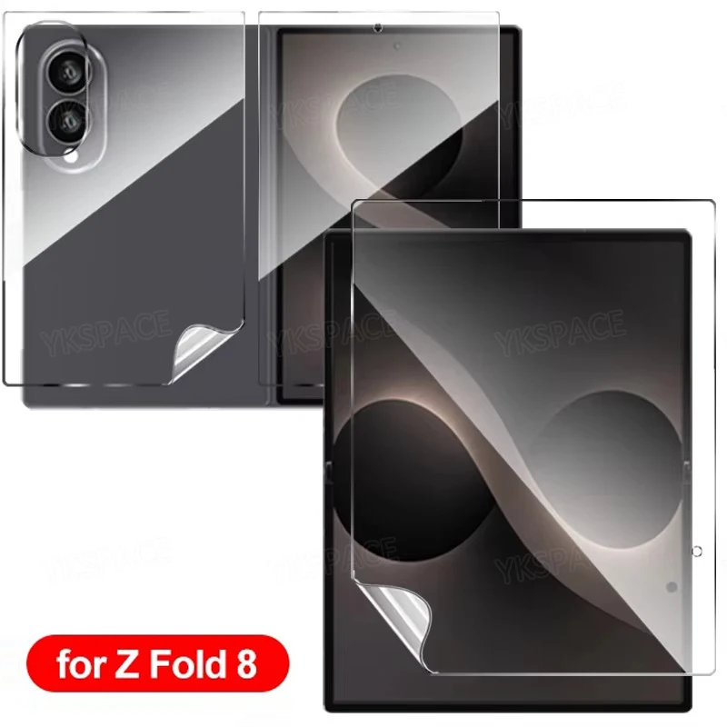 Matte Soft Hydrogel Film For Samsung Galaxy Z Fold 8 Ultra 7 SE 6 5 4 3 2 W26 W25 W24 Clear Screen Protector Anti Fingerprint