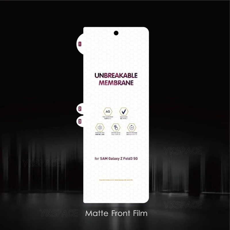 Matte Soft Hydrogel Film For Samsung Galaxy Z Fold 8 Ultra 7 SE 6 5 4 3 2 W26 W25 W24 Clear Screen Protector Anti Fingerprint