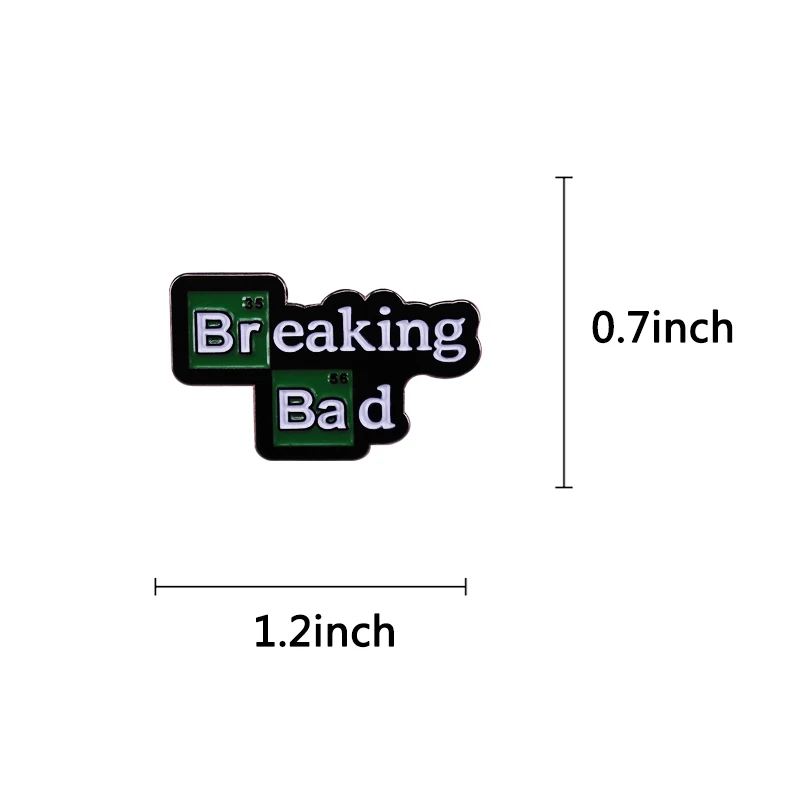 Breaking Bad badge pins