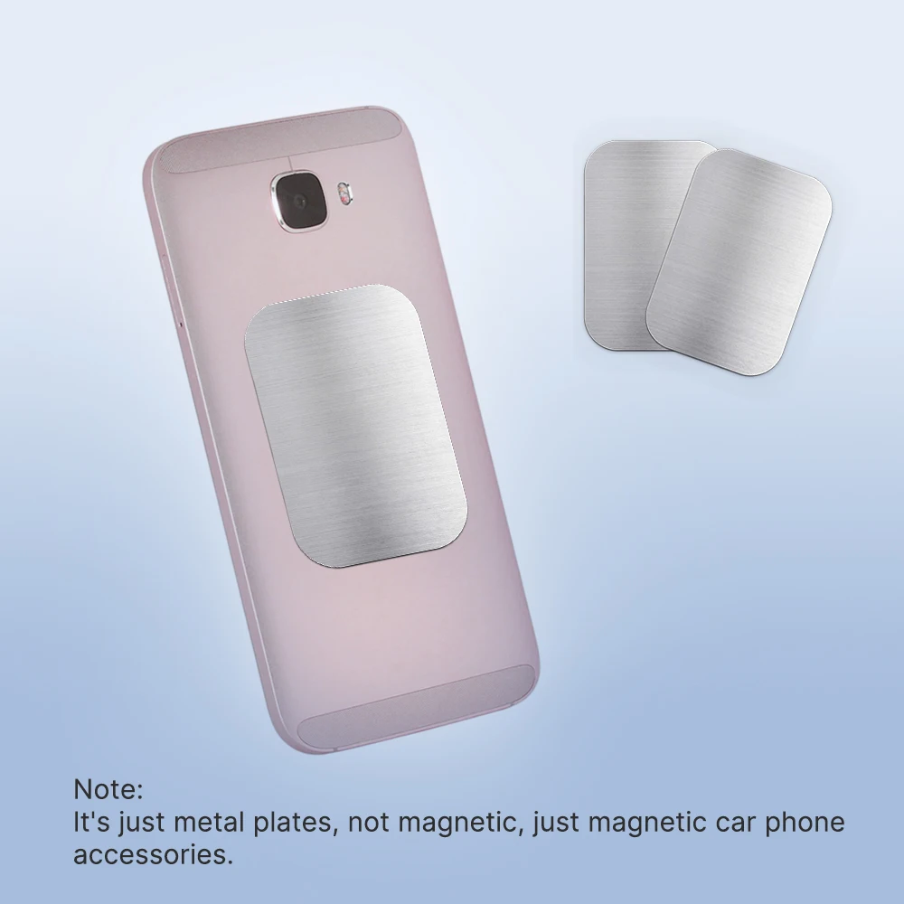 Car Magnet for Phone Holder Desk Metal Phone Magnetic Sticker Mobile Stand Mobile Phone Plate Holder Universal Car Mount Support