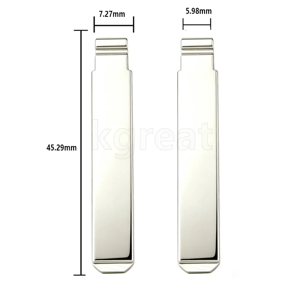 10pcs 99#HU83 122#VA2 Key Blade for Peugeot 508 208 2008 308 3008 5008 Citroen C3 C4 C4L Elysee Car Remote Key Case