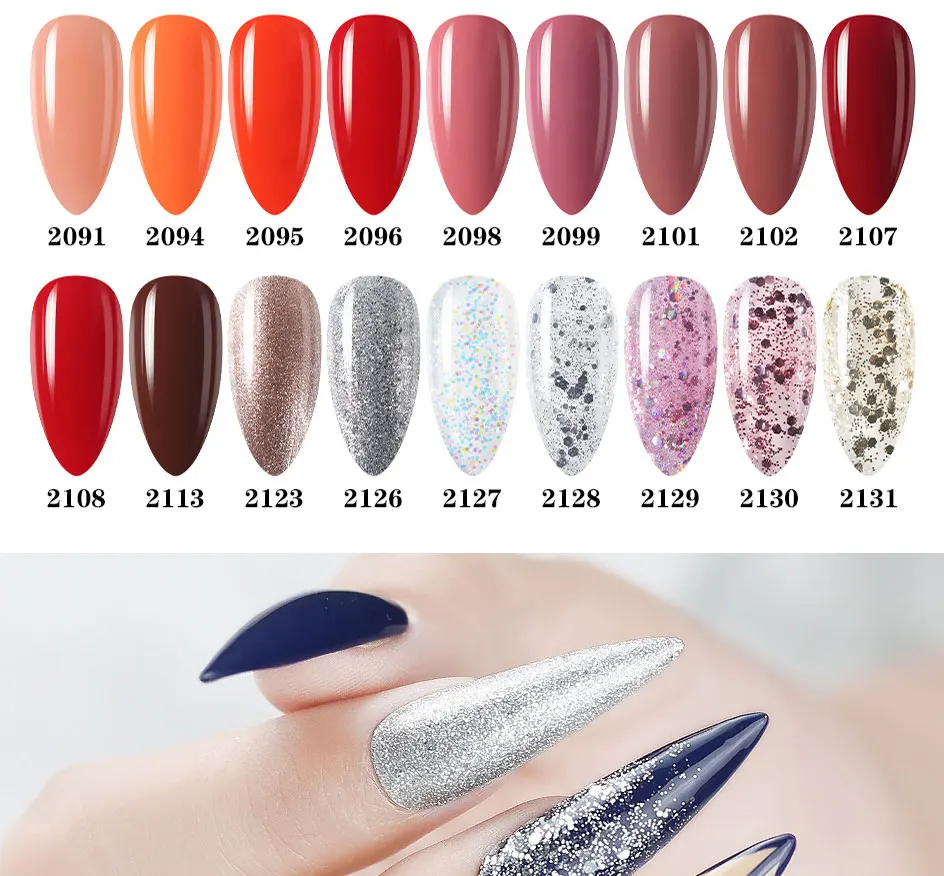 No Wipe Top Coat Base Coat Primer UV Gel Nail Art Tips Manicure Gel Nail Polish Color Gel Polish Esmalte Semi Permanente