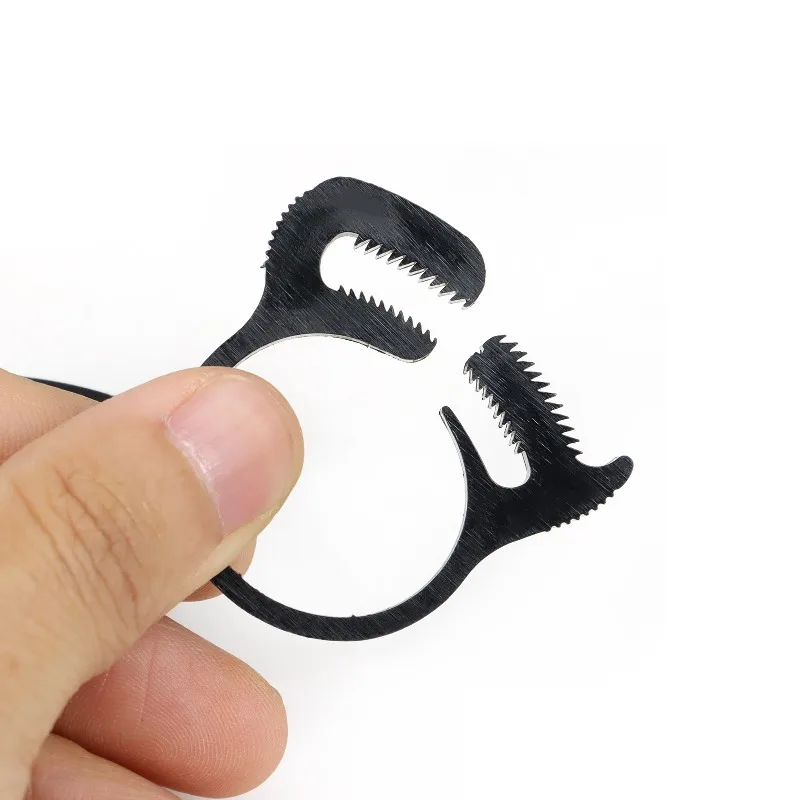 10pcs Hose Clamps 3.8mm ~ 59mm White/Black Plastic Line Water Pipe Strong Clip Spring Cramps Fuel Air Tube Fitting  Fixed Tool