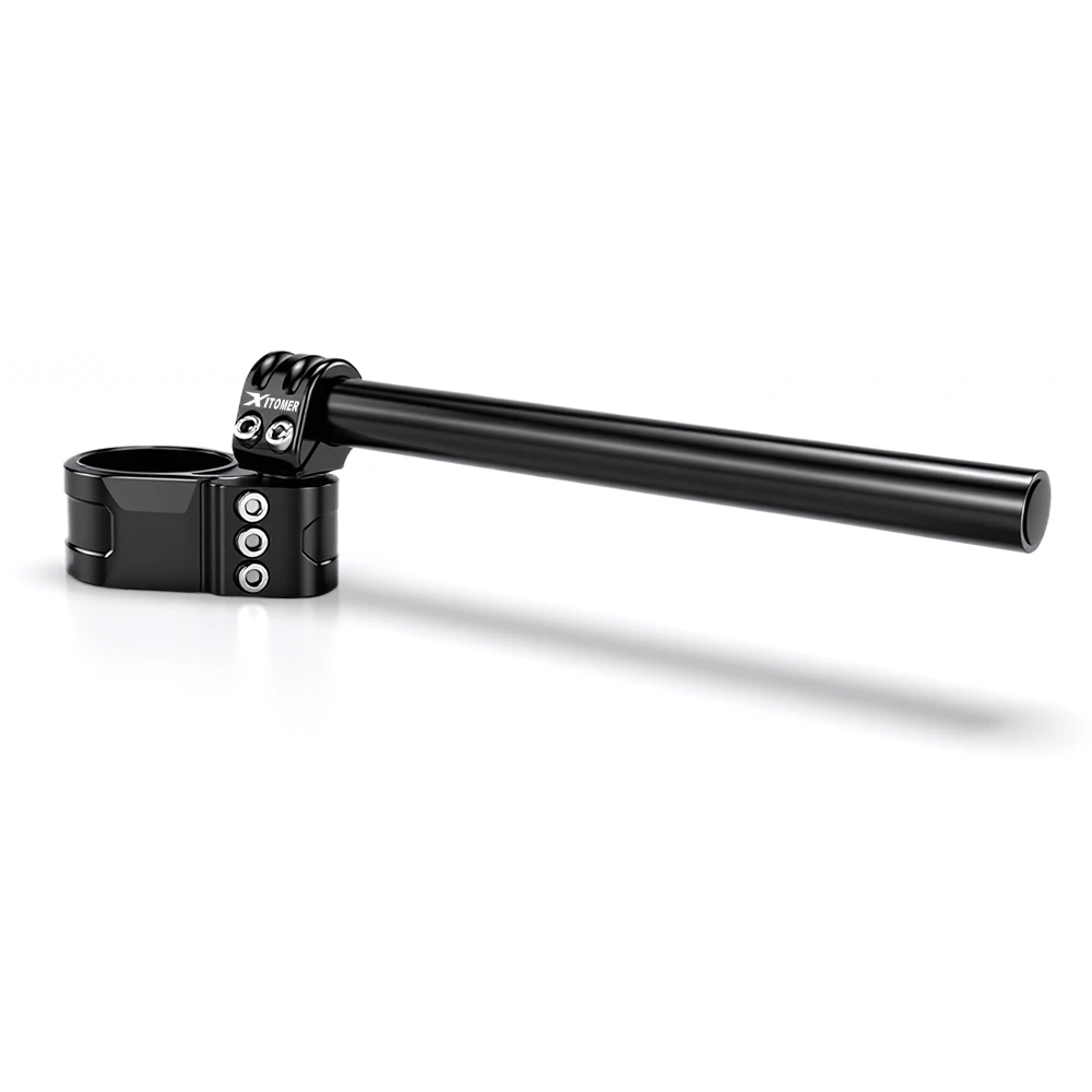 For Yamaha FZ8 FZ1 FZR 1000 MT-01 MT-10 XSR 900 R6 R1 YZF 750 R Clip-On HandleBar Raiser 50mm Adjustable Clip-ons Handlebar