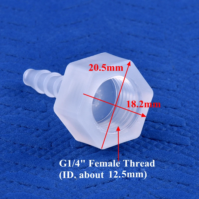 5~200Pcs/lot G1/8~1/4 To 4~12 PP Pagoda Direct Connector Aquarium Tank Air Pump Fittings Irrigation System Water Pipe Hose Joint
