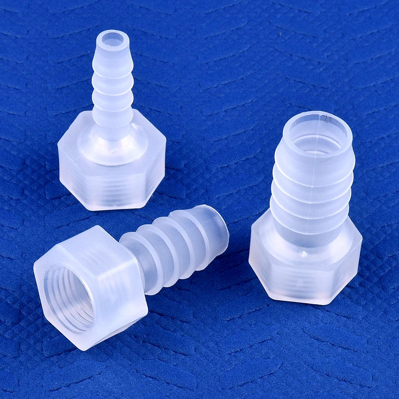 5~200Pcs/lot G1/8~1/4 To 4~12 PP Pagoda Direct Connector Aquarium Tank Air Pump Fittings Irrigation System Water Pipe Hose Joint
