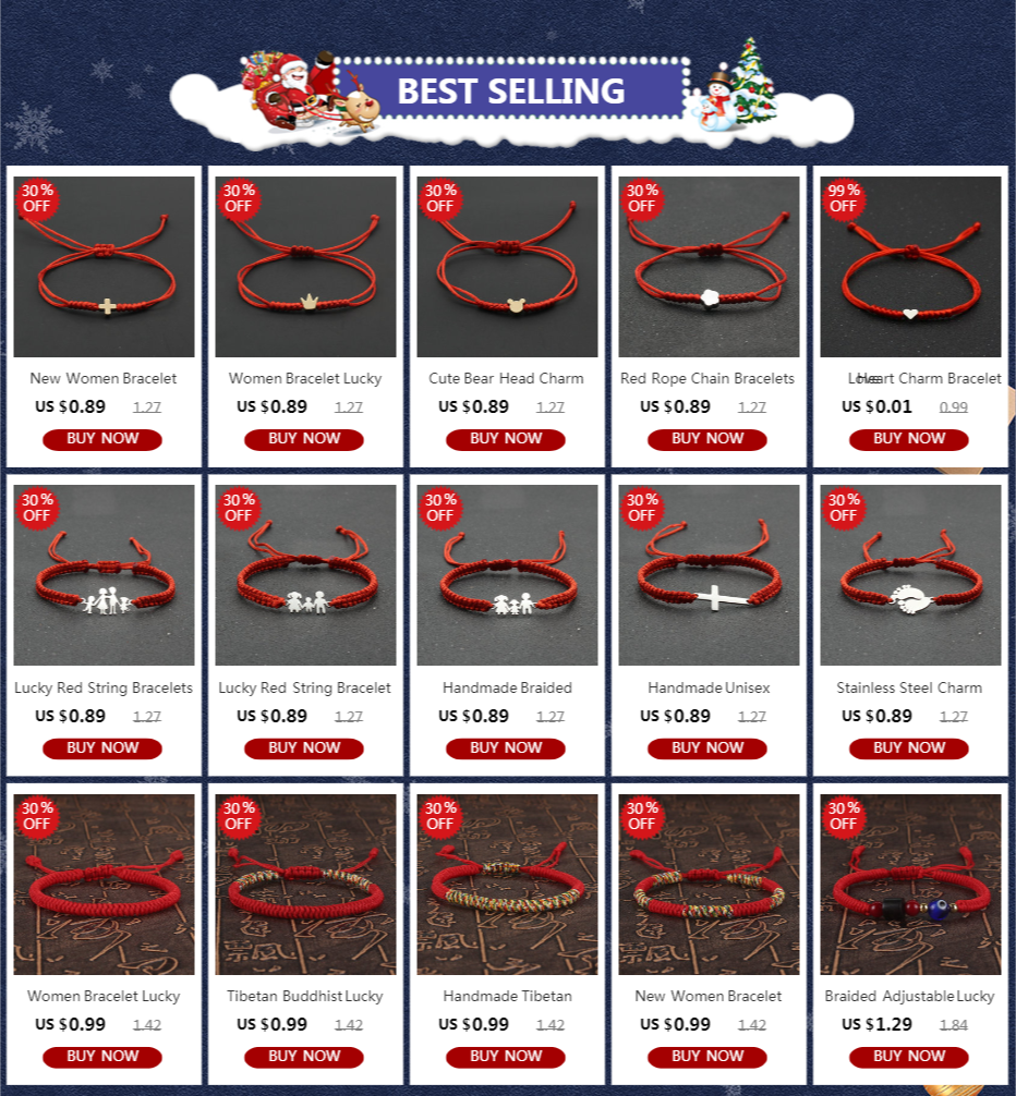 Gold Silver Colour Star Bracelet Couple Wish Good Lucky String Braided Simple Adjustable Charm Bracelets for Men Women Jewelry