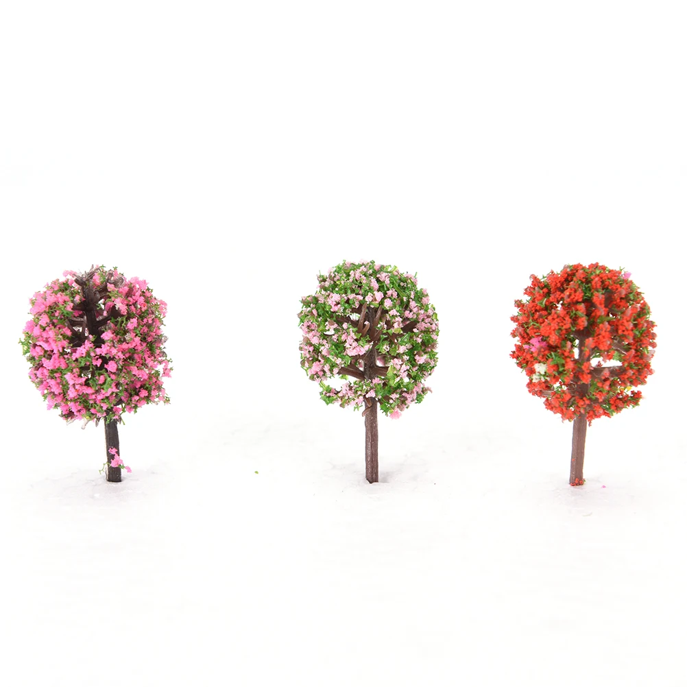 Mini Tree Fairy Garden Miniatures Micro Landscape Resin Crafts Bonsai Figurine Garden Terrarium Accessories Supply