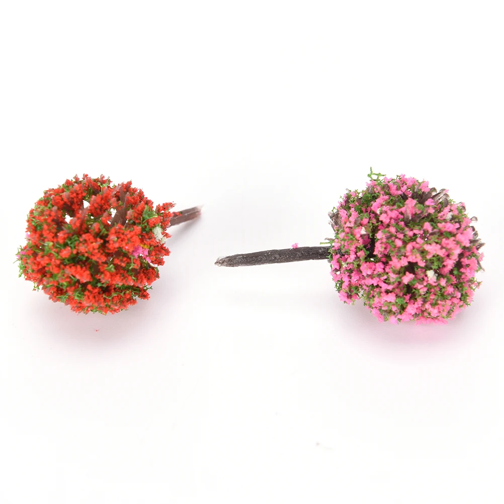Mini Tree Fairy Garden Miniatures Micro Landscape Resin Crafts Bonsai Figurine Garden Terrarium Accessories Supply