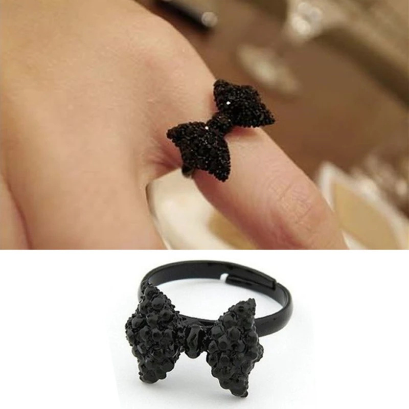 Rose Flowers Rings Vintage Resizable Finger Rings Valentine's Day Gift Jewelry Hot Sale Open Ring For Women Jewelry