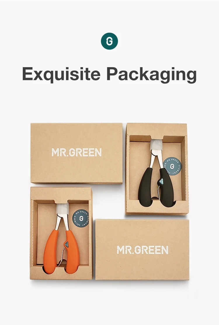 MR.GREEN Nail Clipper Stainless Steel Ingrown Toenail Clipper Good at Cutting Thick and Hard Nails Pedicure Manicure Tool