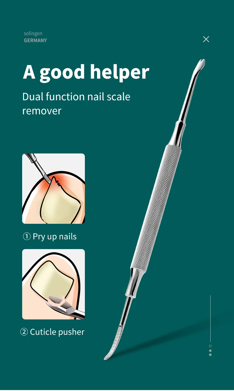 MR.GREEN Nail Clipper Stainless Steel Ingrown Toenail Clipper Good at Cutting Thick and Hard Nails Pedicure Manicure Tool
