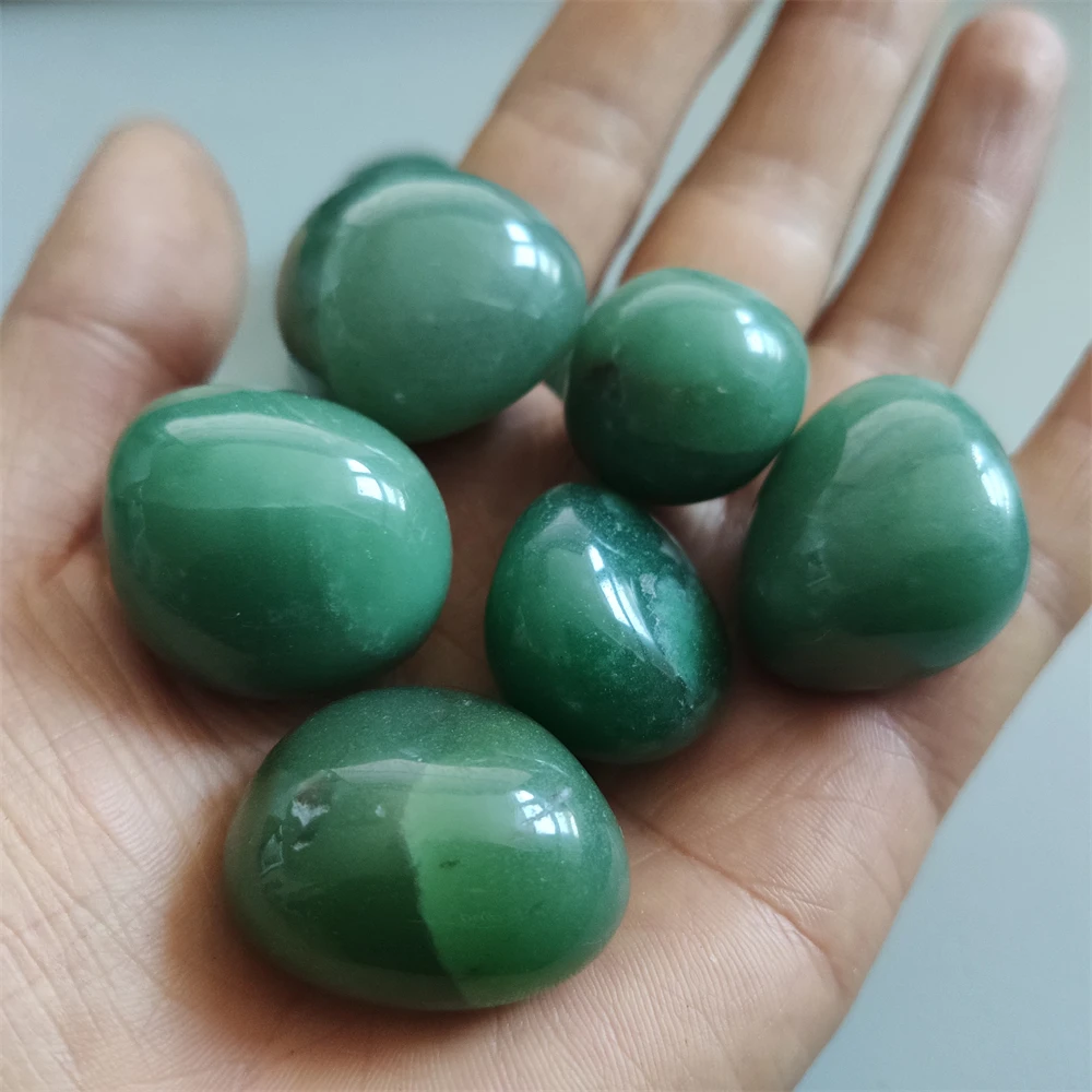Natural Green Aventurine Quartz Crystal Stone Jade Tumbled Reiki Healing Crystal Stone and Minerals Home Decoration Stone