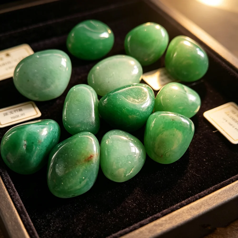 Natural Green Aventurine Quartz Crystal Stone Jade Tumbled Reiki Healing Crystal Stone and Minerals Home Decoration Stone