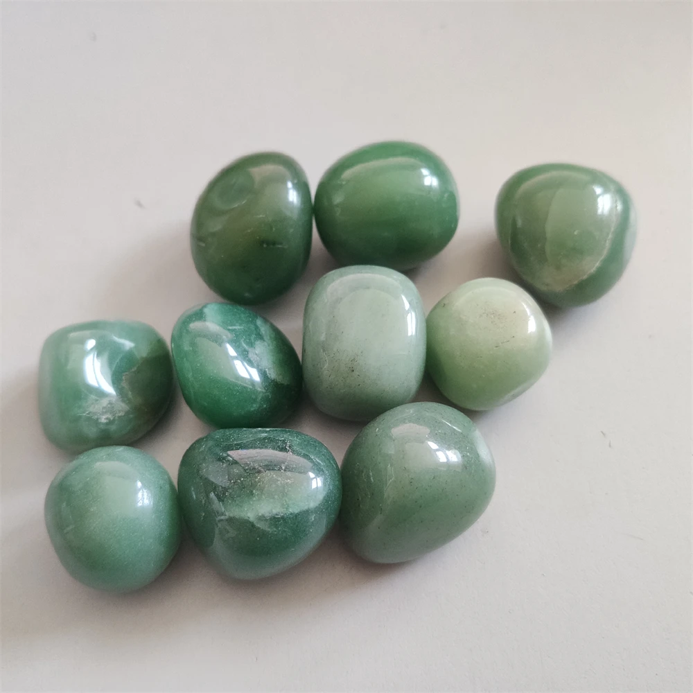 Natural Green Aventurine Quartz Crystal Stone Jade Tumbled Reiki Healing Crystal Stone and Minerals Home Decoration Stone