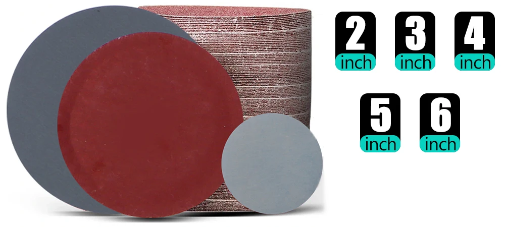 3 Inch 75mm Sandpaper Sanding Disc For Metal Auto Wood Car Wheel Restoration Sanding Polishing Kit P800 P1200 P2000 P5000