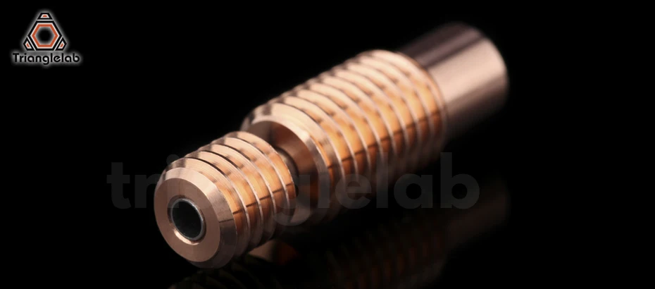 Trianglelab Bi-Metal Heatbreak Bimetal Heat Break For V6 HOTEND Heater Block For Prusa I3 MK3 Break 1.75MM Filament Smooth