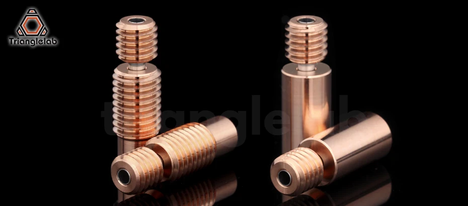 Trianglelab Bi-Metal Heatbreak Bimetal Heat Break For V6 HOTEND Heater Block For Prusa I3 MK3 Break 1.75MM Filament Smooth