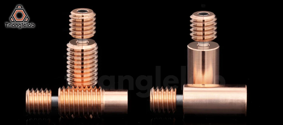 Trianglelab Bi-Metal Heatbreak Bimetal Heat Break For V6 HOTEND Heater Block For Prusa I3 MK3 Break 1.75MM Filament Smooth