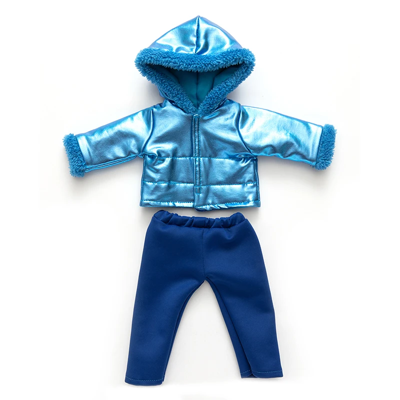 43cm Baby new born Doll winter clothing for baby doll clothes 18 Inch girl Doll jacket Coat, Shoes are not included.