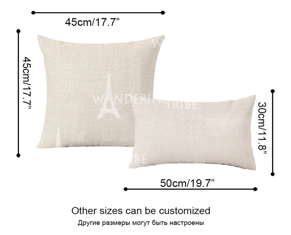 Cartoon Mushroom Pillow Cover Jungle Leaves Decorative Peach Skin Sofa Seat Throw Pillow Case Cushion Cover 45x45cm Cojines