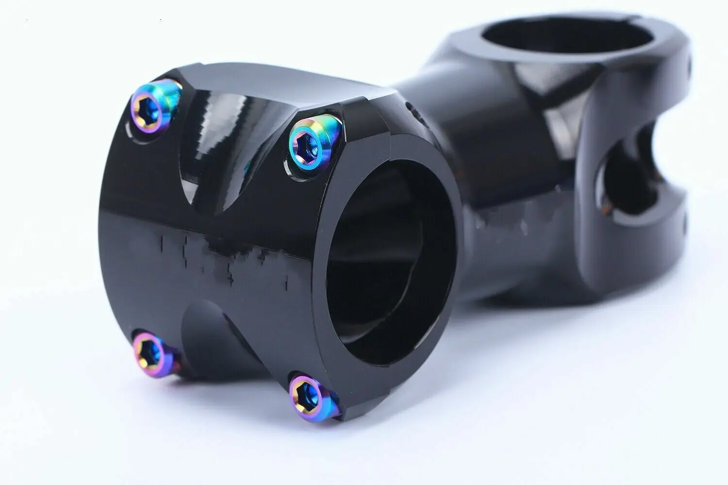 Colorful Super Light Titanium Ti M5x18mm Hex Socket With Washer Round Head Bolt For Bike Bicycle Stems Handlebar 6pcs/lot