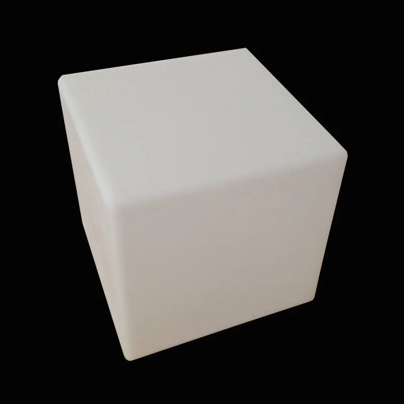 Plastic Cubes Shell Case, Bar Table, Outdoor, Plastic PE, Cube Stool, D20cm, D25cm, D30cm, 40cm, 43cm, 50cm, 60cm, 1Pc