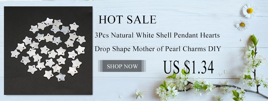 3PC Fashion Natural Shell Angel Wings Charms Black Mother of Pearl Shell Pendant for Women Necklace Earring Jewelry Making Gift