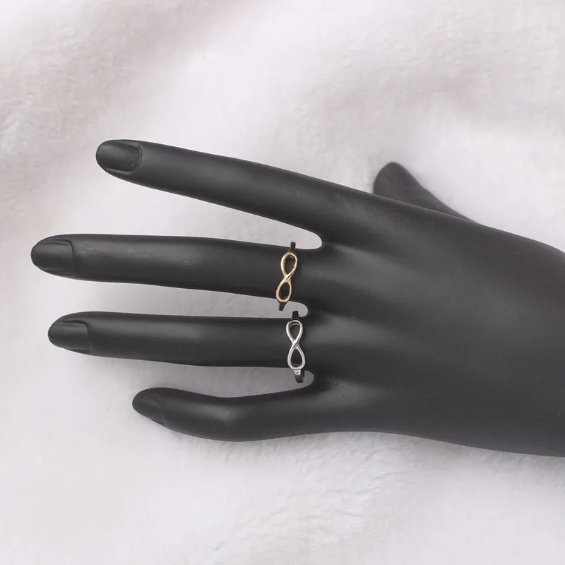 Mini Knot Rings for Women 17mm Round Wedding Rings Silver Color Metal Ladies Rings Fingers Accessories bague femme