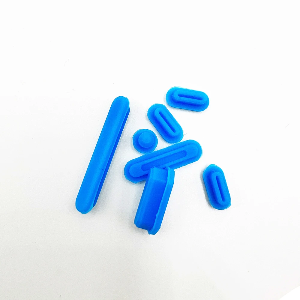 Silicone Anti Dust Plug Cover For Macbook Pro14 A2442 A2779 Pro16 M1M2 A2485 Stopper Laptop Dustproof Interface Waterproof Cover