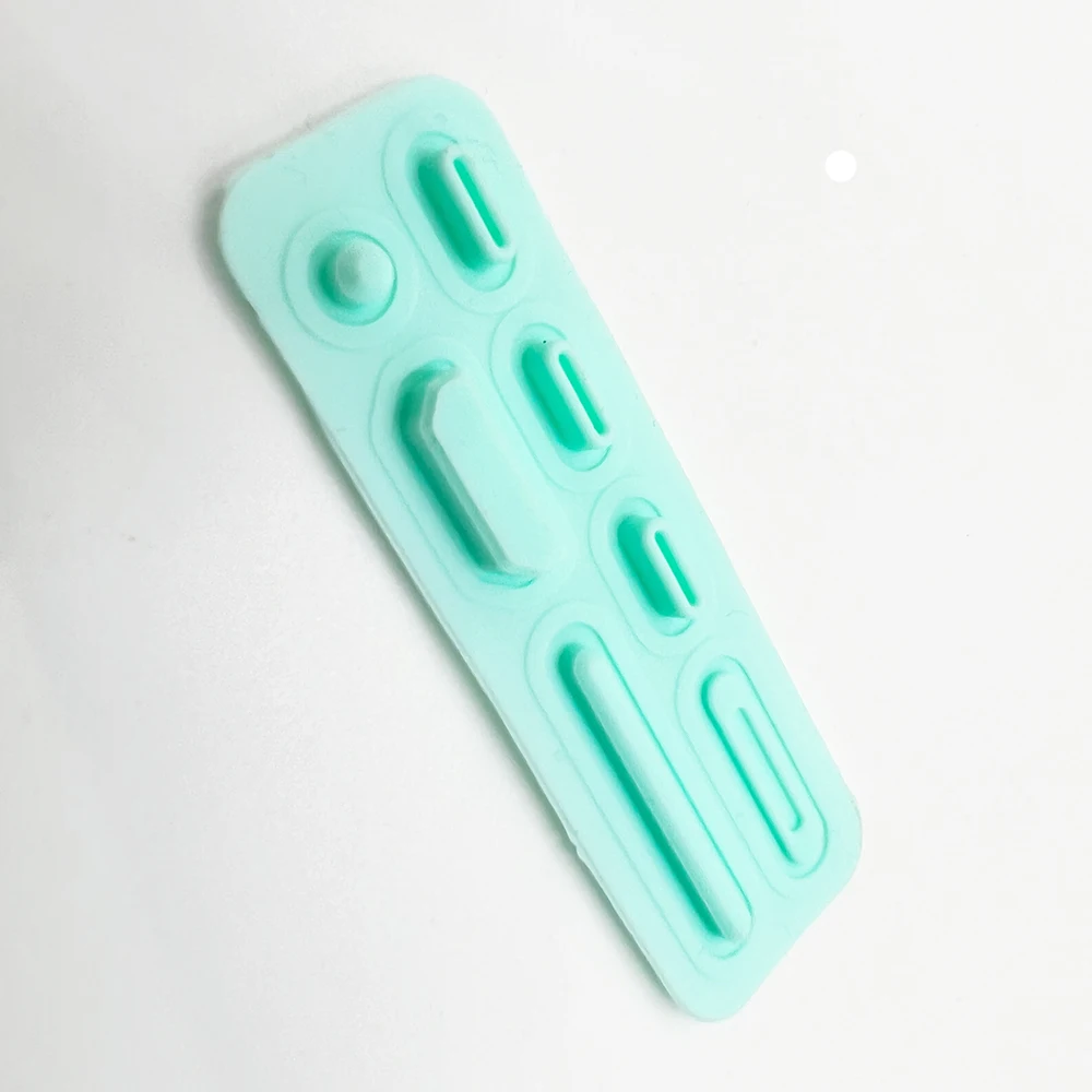 Silicone Anti Dust Plug Cover For Macbook Pro14 A2442 A2779 Pro16 M1M2 A2485 Stopper Laptop Dustproof Interface Waterproof Cover