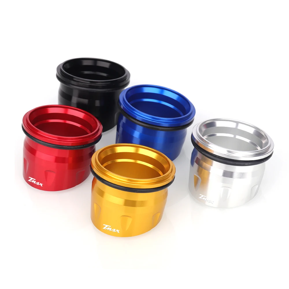For Yamaha Tmax530 Tmax500 Tmax T-MAX 530/500 CNC Aluminum Motorcycle Accessories Exhaust Tip Cover Muffler Tail End 2008-2016