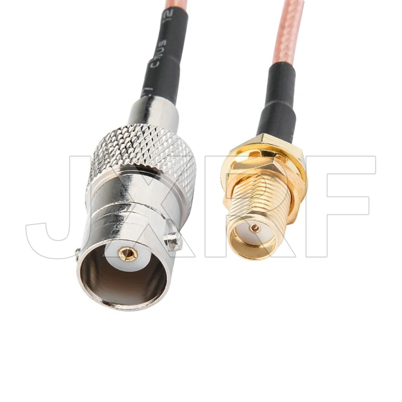 SMA Male to BNC Male RF Coaxial Cable Pigtail SMA Male 90-Degree to BNC Male Right Angle Using RG316 Jumper RFCoaxial Cable