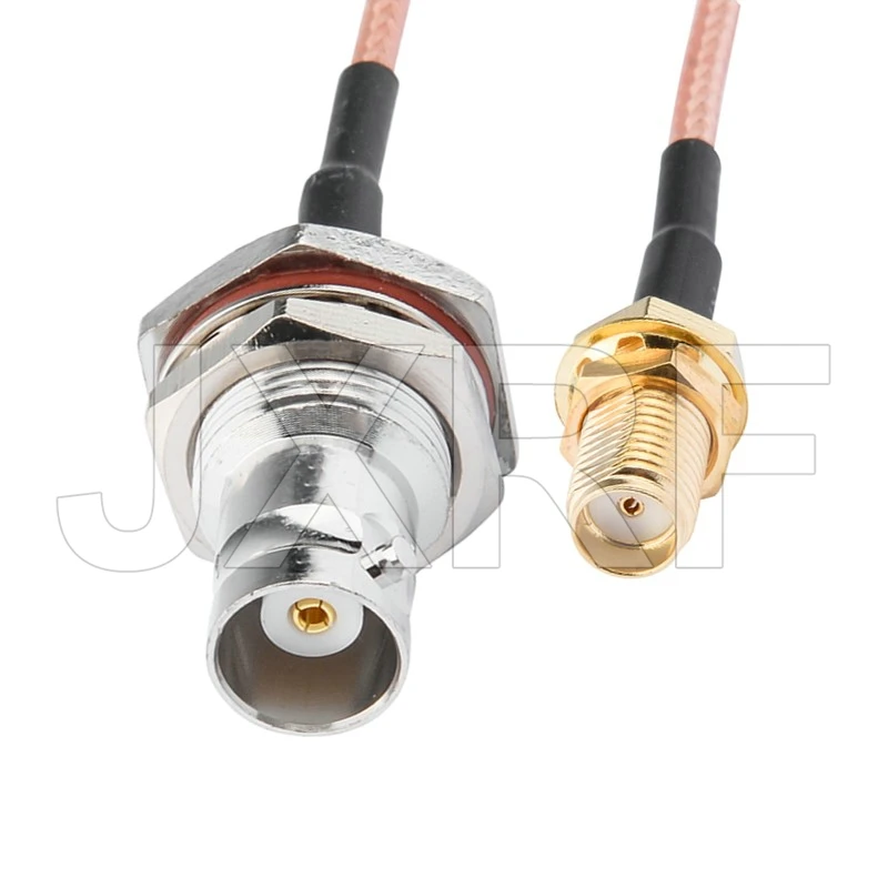 SMA Male to BNC Male RF Coaxial Cable Pigtail SMA Male 90-Degree to BNC Male Right Angle Using RG316 Jumper RFCoaxial Cable