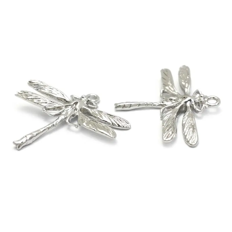18K Gold Color Brass Dragonfly Charms Pendants High Quality Diy Jewelry Making Supplies Necklace Earrings Accessories for Women