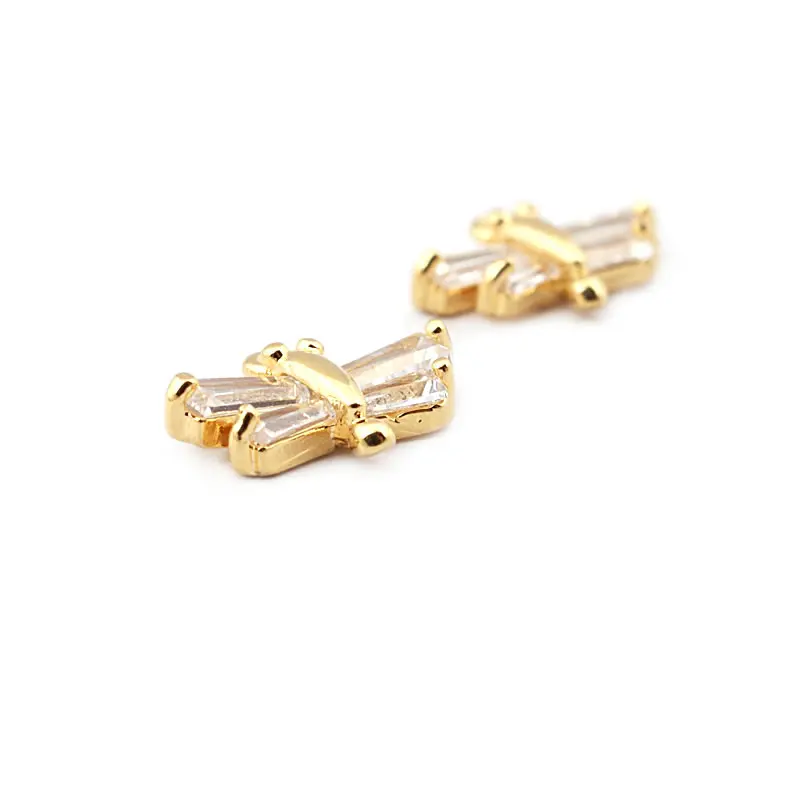 18K Gold Color Brass Dragonfly Charms Pendants High Quality Diy Jewelry Making Supplies Necklace Earrings Accessories for Women
