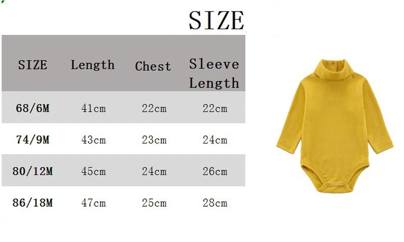 0-18 Months Baby 100%Cotton Clothes New Colors Autumn Winter Baby Girls Bodysuit Newborn Boys Long Sleeve Solid Baby Gifts