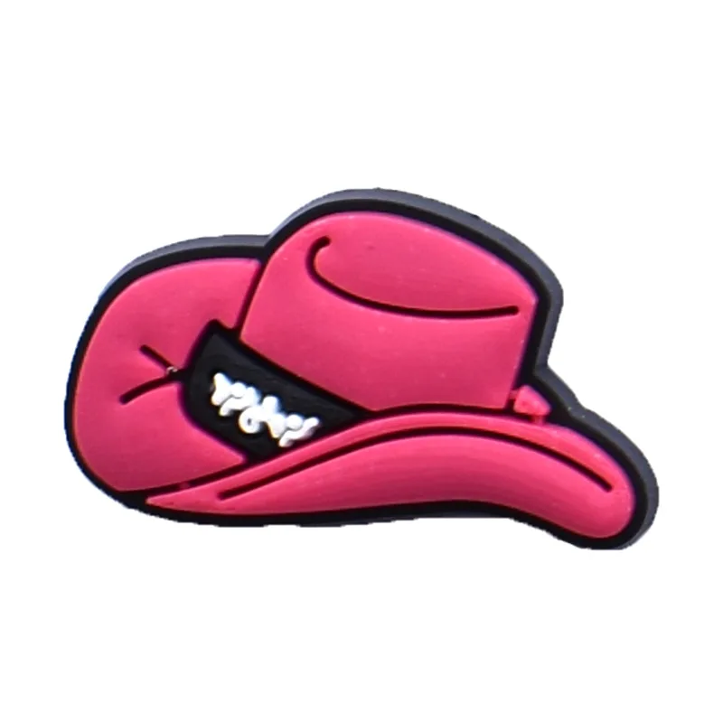 PVC Shoe Decoration Buckle Charms accessories beer bottles hat cup wine dumbbell for clog sandals Bracelets kids birthday Gifts