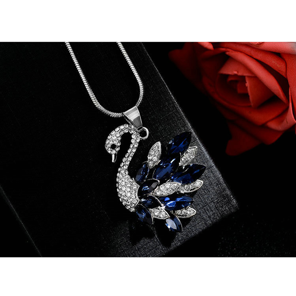 Fashion Elegant Simulated Pearl Choker Necklaces For Women Silver Color Chain Long Necklace Pendant Jewelry Accessories Trendy