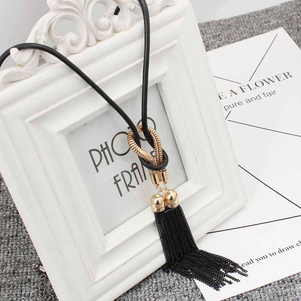 Fashion Elegant Simulated Pearl Choker Necklaces For Women Silver Color Chain Long Necklace Pendant Jewelry Accessories Trendy