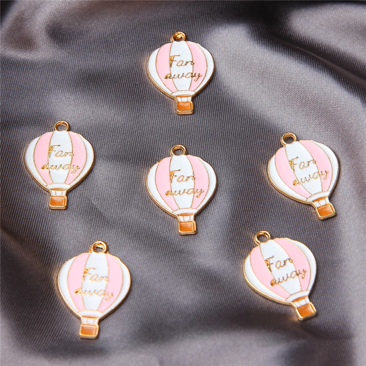 10pcs/lot Enamel Charms Lovely Candy Lollipop Charms Alloy Lolly Pendants Bracelets Accessories DIY Jewelry Making Finding