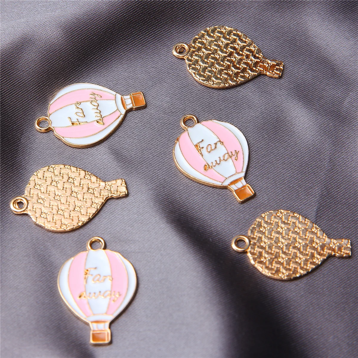 10pcs/lot Enamel Charms Lovely Candy Lollipop Charms Alloy Lolly Pendants Bracelets Accessories DIY Jewelry Making Finding