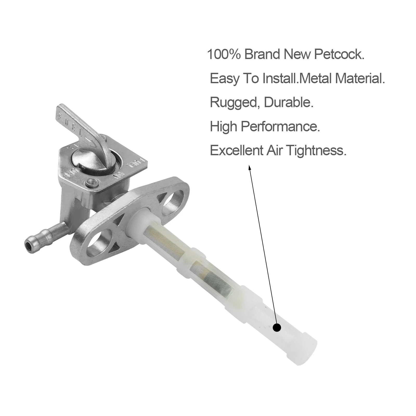 Gas Fuel Petcock Valve Tap Tank Switch for Honda XR50R XR70R XR80R XR100R XR250R CRF50F CRF70F CRF80F CRF100F CRF150F CRF230F