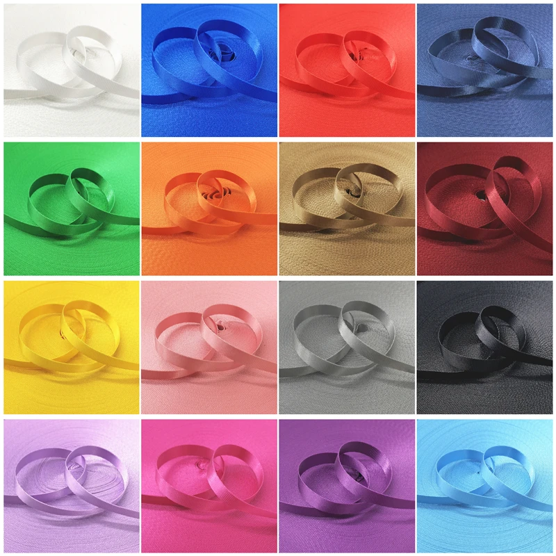 5 yards 10mm Badge Ribbon Chest Card Webbing High Density Mobile Phone Lanyard Small