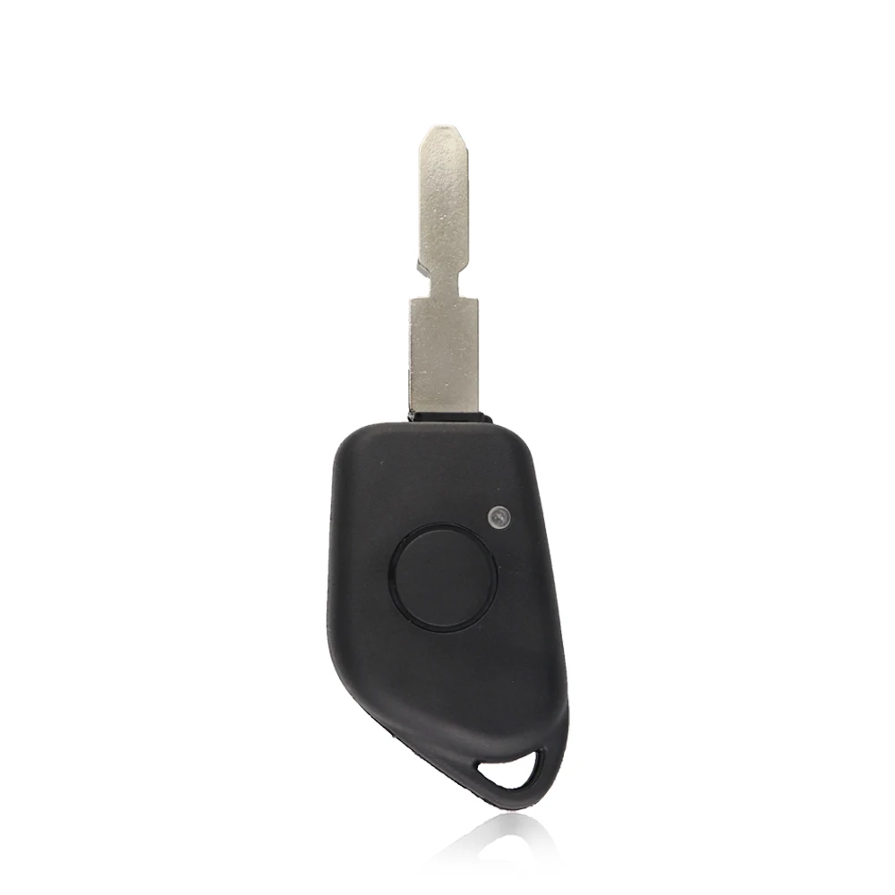 YIQIXIN 1 Button Remote Car Key Shell For Citroen For Peugeot 106 205 206 306 405 406 Fob Cover Case Replacement Uncut 406 Blade
