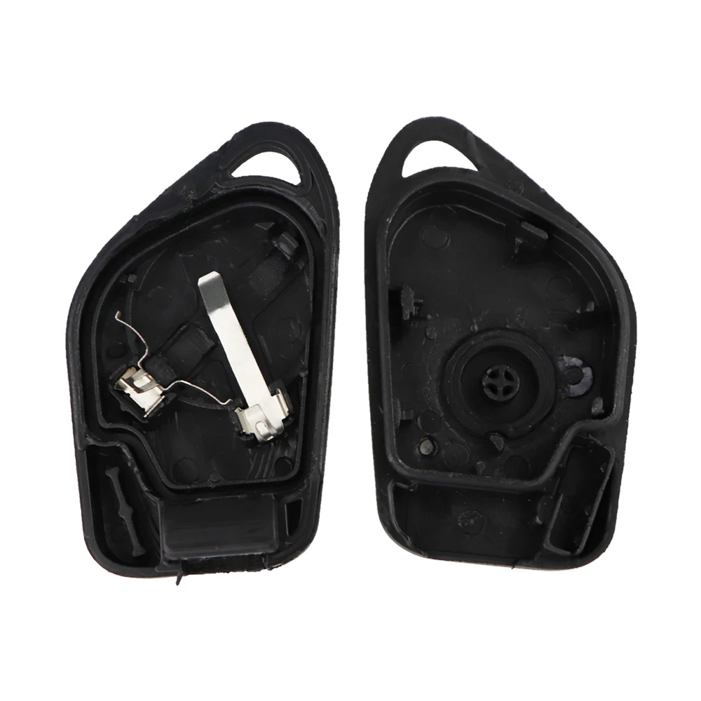YIQIXIN 1 Button Remote Car Key Shell For Citroen For Peugeot 106 205 206 306 405 406 Fob Cover Case Replacement Uncut 406 Blade