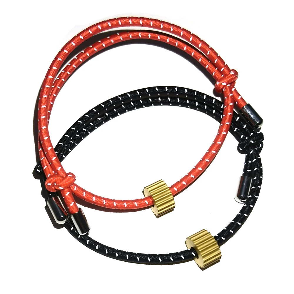 Car Window Glass Breaker Bracelet Wrist Strap with Tungsten Carbide Bead Emergency Rapid Escape Safety Self Rescue Tool Lifeline