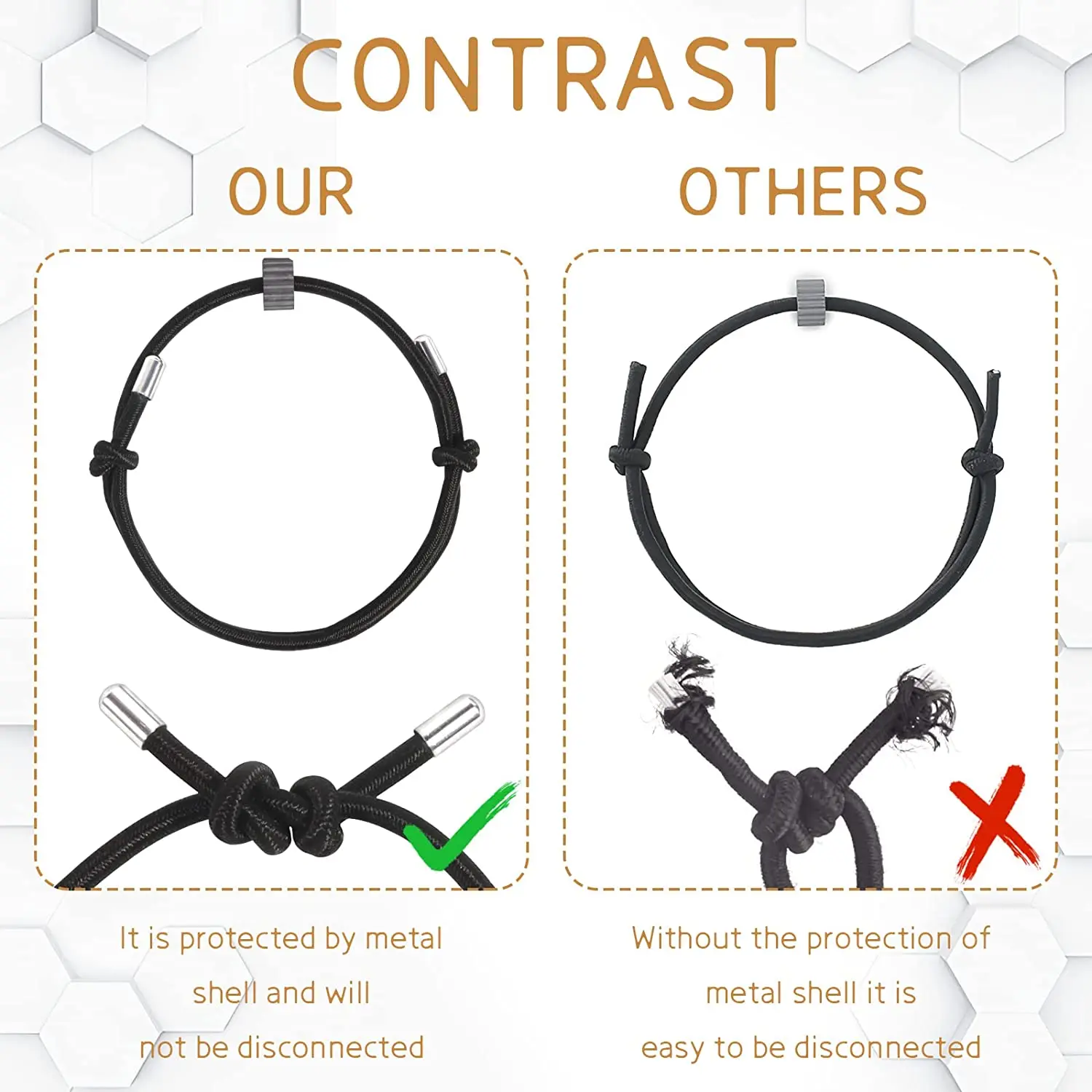 Car Window Glass Breaker Bracelet Wrist Strap with Tungsten Carbide Bead Emergency Rapid Escape Safety Self Rescue Tool Lifeline