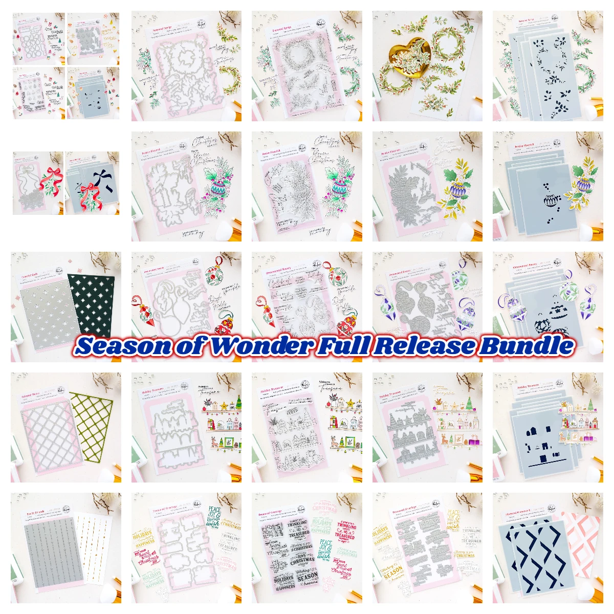 The Simple Things Full Release Bundle Metal Cutting Dies Stamps Stencil Scrapbook DIY Album Dragonfly Dreams Press Plate Craft