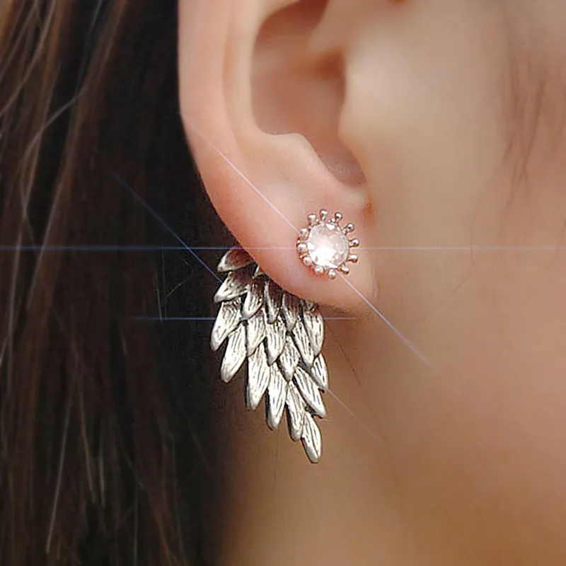Luxury Crystal Flower Drop Dangle Earrings for Women Fashion Statement Wedding Ear Jewelry Accessory Pearl Party Wholesale